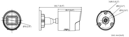 Уличная IP-камера 8Мп Hikvision DS-2CD2083G2-IU (2.8 мм) с технологией AcuSense Уличная IP-камера 8Мп Hikvision DS-2CD2083G2-IU (2.8 мм) с технологией AcuSense