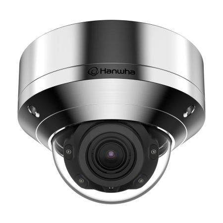 Антивандальная сетевая нержавеющая IP-видеокамера 5Мп Wisenet XNV-8080RSA (3.9-9.4 мм) Антивандальная сетевая нержавеющая IP-видеокамера 5Мп Wisenet XNV-8080RSA (3.9-9.4 мм)