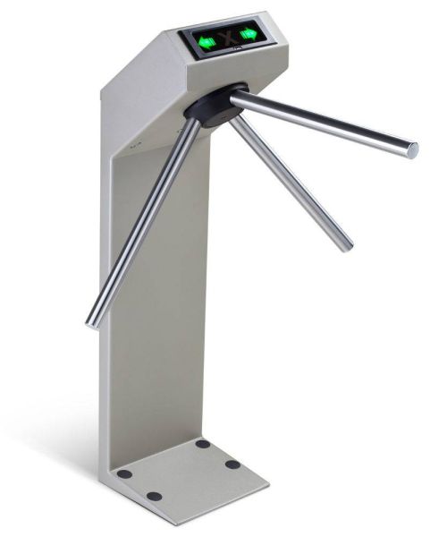 Турникет-трипод PERCo-TTR-04.1E из окршенной стали, черный с блестками (с планками) Турникет-трипод PERCo-TTR-04.1E из окршенной стали, черный с блестками (с планками)