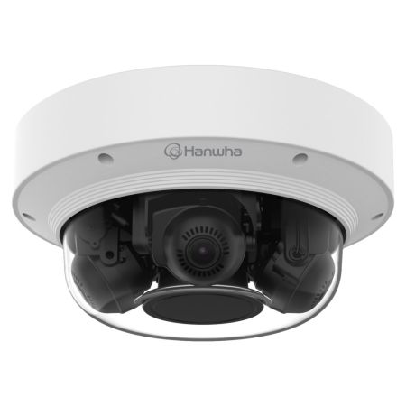 Мультисенсорная IP-видеокамера 3х 2Мп Wisenet PNM-8082VT с 3-мя моторизованными объективами 3-6 мм Мультисенсорная IP-видеокамера 3х 2Мп Wisenet PNM-8082VT с 3-мя моторизованными объективами 3-6 мм