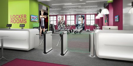 Распашной двухпроходной турникет Magnetic mWing с закаленными створками 600 и 900 мм Распашной двухпроходной турникет Magnetic mWing с закаленными створками 600 и 900 мм