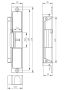 Электрозащелка dormakaba DES 415, 12-24В DC Электрозащелка dormakaba DES 415, 12-24В DC