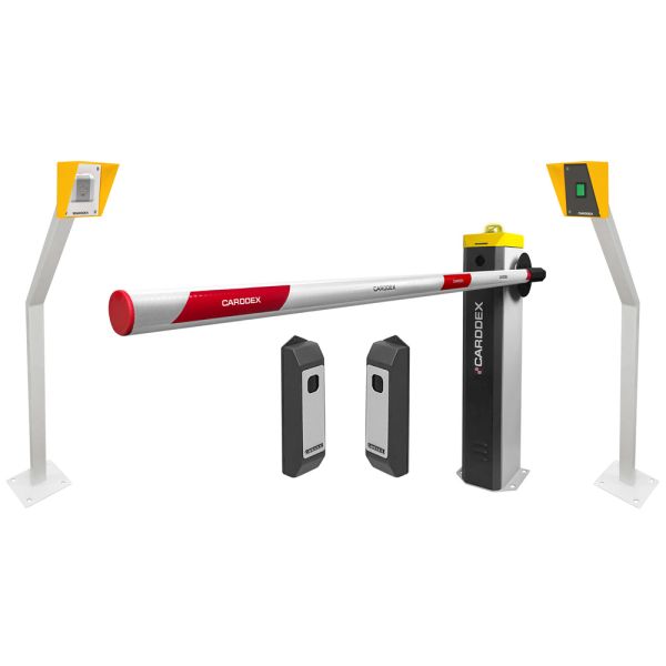 Автоматический шлагбаум Carddex RBS-L Оптимум RFID со стойками въезда/выезда Автоматический шлагбаум Carddex RBS-L Оптимум RFID со стойками въезда/выезда