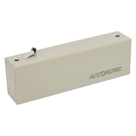 Электромагнитный замок AccordTec ML-300K с уголком, серый Электромагнитный замок AccordTec ML-300K с уголком, серый