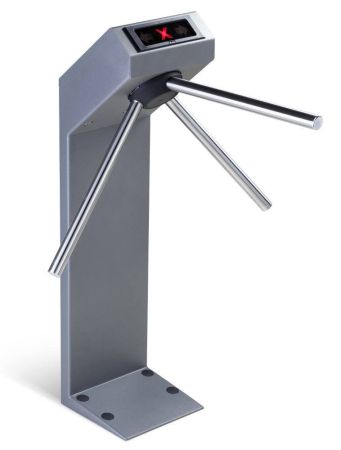 Турникет-трипод PERCo-TTR-04.1E из окрашенной стали, черный с блестками (с планками Антипаника) Турникет-трипод PERCo-TTR-04.1E из окрашенной стали, черный с блестками (с планками Антипаника)