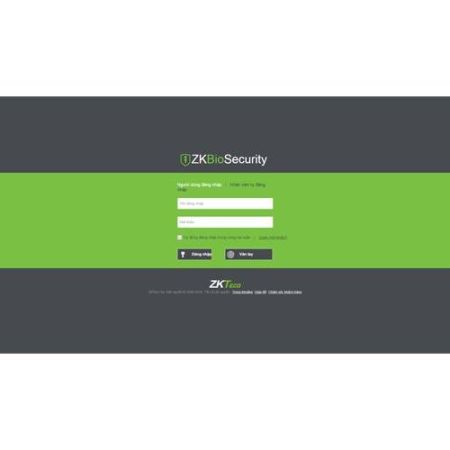 Программное обеспечение ZKBioSecurity Программное обеспечение ZKBioSecurity