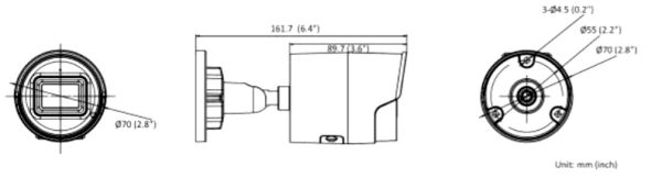 Уличная IP-камера 2Мп HiWatch IPC-B022-G2/U (6 мм) с микрофоном Уличная IP-камера 2Мп HiWatch IPC-B022-G2/U (6 мм) с микрофоном