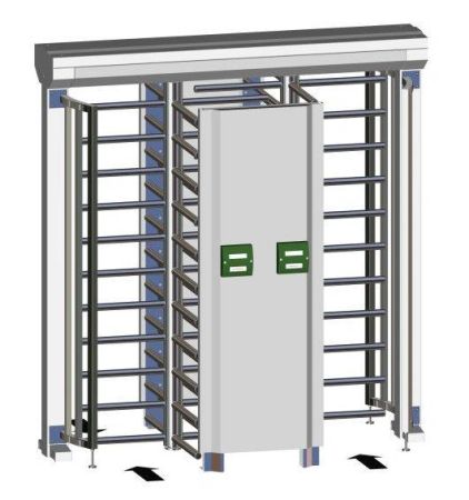 Двухпроходный полноростовой турникет Gotschlich Ecco Arena 90 HD Basic (6EALD4ABHB) Двухпроходный полноростовой турникет Gotschlich Ecco Arena 90 HD Basic (6EALD4ABHB)