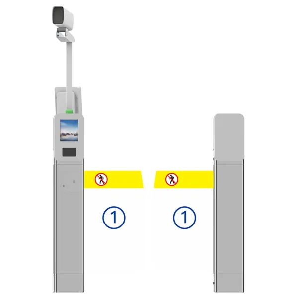 Турникет-шлюз распашной Avix E-gate AV.TD.6639 для контроля здоровья на таможне