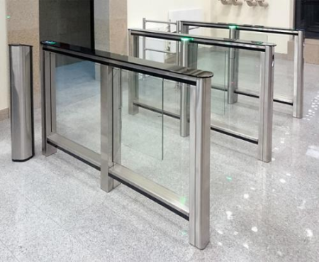 Турникет PERCo-ST-01 "Скоростной проход" с распашными створками увеличенной высоты PERCo-ATG-300H (ширина створки 300 мм, высота 1300 мм) Турникет PERCo-ST-01 "Скоростной проход" с распашными створками увеличенной высоты PERCo-ATG-300H (ширина створки 300 мм, высота 1300 мм)