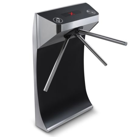 Турникет-трипод моторизованный PERCo TTR-11A из нержавеющей стали, с автоматическими планками Антипаника Турникет-трипод моторизованный PERCo TTR-11A из нержавеющей стали, с автоматическими планками Антипаника