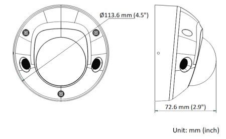 Миникупольная IP-видеокамера 8Мп HikVision DS-2CD2583G2-IS (2.8 мм), черная, с технологией AcuSense Миникупольная IP-видеокамера 8Мп HikVision DS-2CD2583G2-IS (2.8 мм), черная, с технологией AcuSense