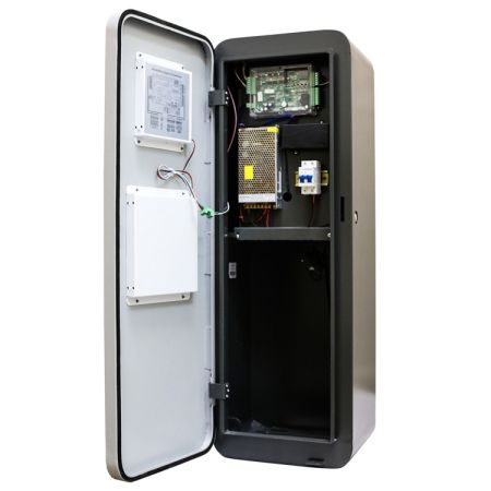 Комплект автоматического шлагбаума ZKTeco BG1060R с телескопической стрелой 6 метров Комплект автоматического шлагбаума ZKTeco BG1060R с телескопической стрелой 6 метров