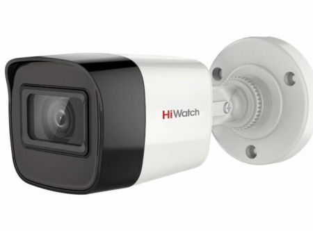 Уличная HD-TVI видеокамера HiWatch DS-T200A (6 мм) с EXIR-подсветкой до 30м и микрофоном Уличная HD-TVI видеокамера HiWatch DS-T200A (6 мм) с EXIR-подсветкой до 30м и микрофоном