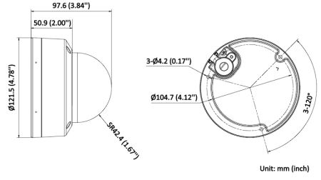 Уличная IP-видеокамера 4Мп HikVision DS-2CD2147G2H-LISU (4 мм), черная с технологией ColorVu