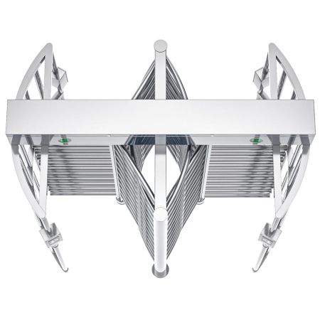 Полноростовой двухпроходной роторный турникет Блокпост РСТ 1200 Полноростовой двухпроходной роторный турникет Блокпост РСТ 1200