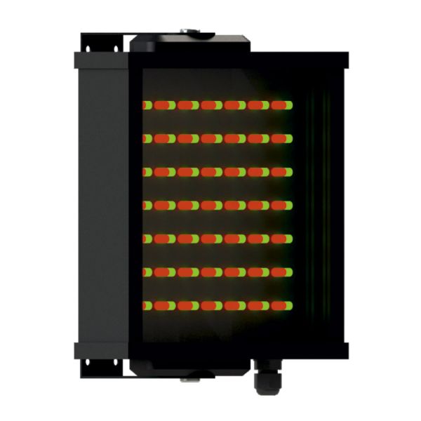 Светофор светодиодный односекционный Инфопаркинг ИС-2/24/Зеленый+Красный