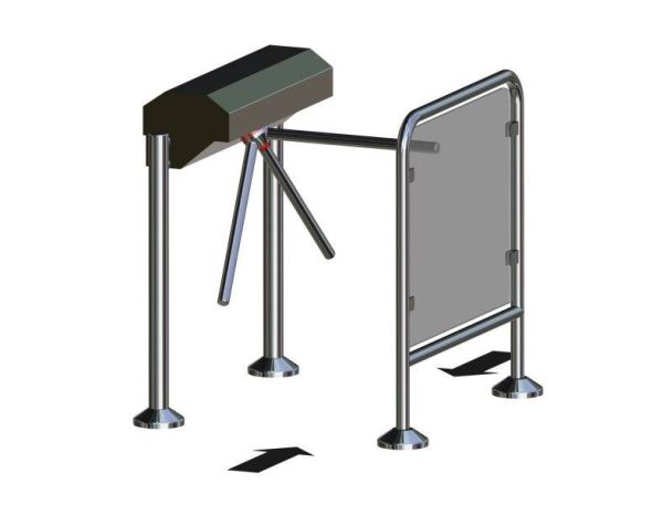 Трехштанговый турникет-трипод Gotschlich Dolomit 3-Arm (6DOL3AEB)