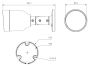 IP-видеокамера уличная 4Мп Dahua DH-IPC-HFW1439SP-A-LED-0360B-S4 с LED-подсветкой до 30м IP-видеокамера уличная 4Мп Dahua DH-IPC-HFW1439SP-A-LED-0360B-S4 с LED-подсветкой до 30м