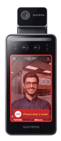 Биометрический терминал распознавания лиц Suprema FaceStation F2-DB Thermal с модулем измерения температуры Биометрический терминал распознавания лиц Suprema FaceStation F2-DB Thermal с модулем измерения температуры