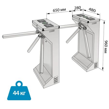 Турникет-трипод Блокпост ТРД 600 Турникет-трипод Блокпост ТРД 600