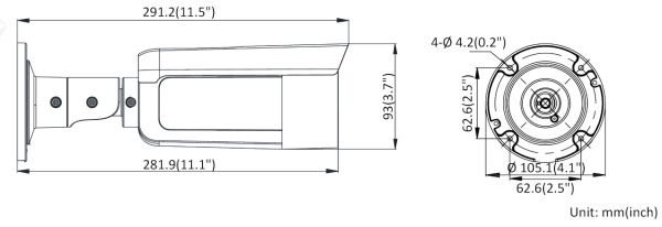 Уличная IP-видеокамера 4Мп HikVision DS-2CD2T47G2-L(C) (2.8 мм) с технологиями ColorVu и AcuSense