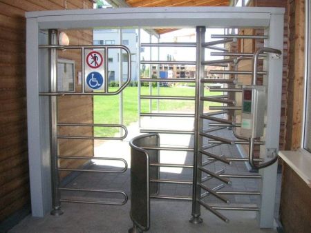 Полноростовой турникет с калиткой для прохода с велосипедом Gotschlich Ecco 120 BFB Stainless (6ELK3A0BC-T) Полноростовой турникет с калиткой для прохода с велосипедом Gotschlich Ecco 120 BFB Stainless (6ELK3A0BC-T)