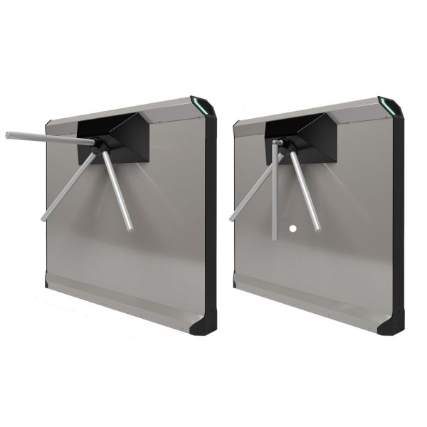 Турникет-счетчик STOP-COVID тумбовый Rusgate Premier P3-NO v.1.2 (с планками Антипаника)