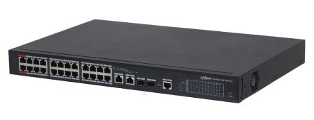 Управляемый POE коммутатор 26-портовый Dahua DH-PFS4226-24ET-240 Управляемый POE коммутатор 26-портовый Dahua DH-PFS4226-24ET-240