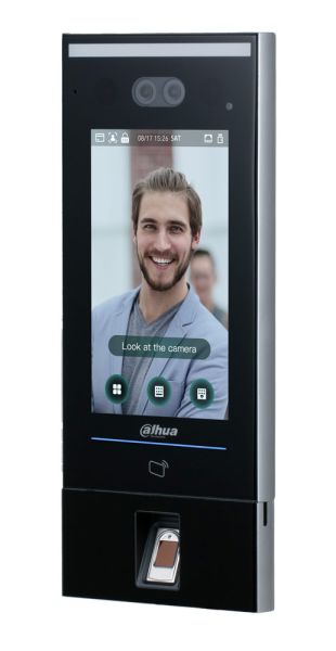 Биометрический терминал доступа AI Dahua DHI-ASI7214X с распознаванием лиц, отпечатков и УРВ Биометрический терминал доступа AI Dahua DHI-ASI7214X с распознаванием лиц, отпечатков и УРВ