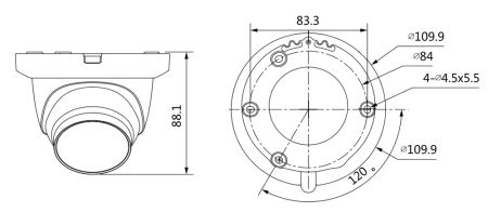 Уличная HD-CVI видеокамера 2Мп Dahua DH-HAC-HDW1231TLMQP-A-0280B с технологией Starlight Уличная HD-CVI видеокамера 2Мп Dahua DH-HAC-HDW1231TLMQP-A-0280B с технологией Starlight