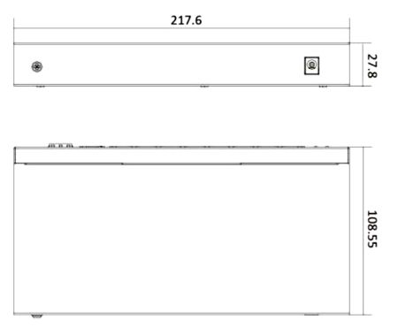 Неуправляемый 8-портовый PoE коммутатор HikVision DS-3E0510P-E Неуправляемый 8-портовый PoE коммутатор HikVision DS-3E0510P-E