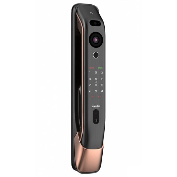Биометрический электронный замок Kaadas K20 Pro Max Copper с распознаванием лица и функцией видеодомофона Биометрический электронный замок Kaadas K20 Pro Max Copper с распознаванием лица и функцией видеодомофона