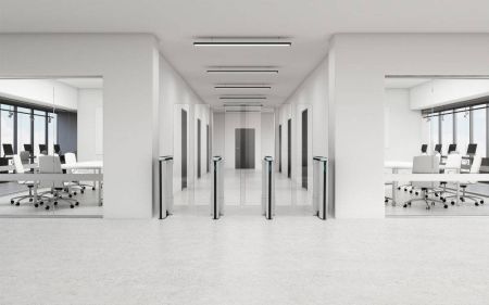 Боковой модуль скоростного распашного турникета Cominfo EasyGate Superb 1800мм Боковой модуль скоростного распашного турникета Cominfo EasyGate Superb 1800мм