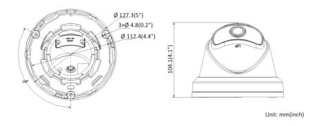 Купольная IP-видеокамера 4Мп HikVision DS-2CD2345G0P-I (1.68 мм) Купольная IP-видеокамера 4Мп HikVision DS-2CD2345G0P-I (1.68 мм)