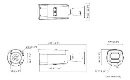 Уличная цилиндрическая IP-видеокамера ColorVu 8Мп HikVision DS-2CD2687G2HT-LIZS (2.8-12 мм), черная с AcuSense и EXIR/LED подсветкой до 60 м Уличная цилиндрическая IP-видеокамера ColorVu 8Мп HikVision DS-2CD2687G2HT-LIZS (2.8-12 мм), черная с AcuSense и EXIR/LED подсветкой до 60 м