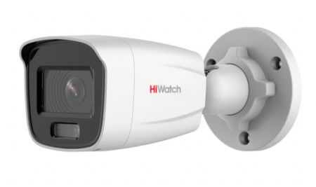 Уличная IP-камера 4Мп HiWatch DS-I450L (4 мм) с технологией ColorVu Уличная IP-камера 4Мп HiWatch DS-I450L (4 мм) с технологией ColorVu