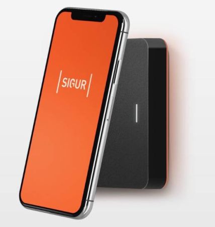 Считыватель Sigur MR1 BLE c идентификацией по смартфону Считыватель Sigur MR1 BLE c идентификацией по смартфону