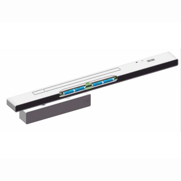 Скользящий канал dormakaba G-Ubivis XEA, серый P600, автономный, с встроенным датчиком дыма