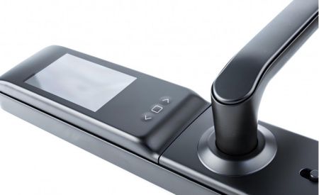 Электронный биометрический замок Gimmel F35 Tuya с Wi-Fi и распознаванием лица Электронный биометрический замок Gimmel F35 Tuya с Wi-Fi и распознаванием лица