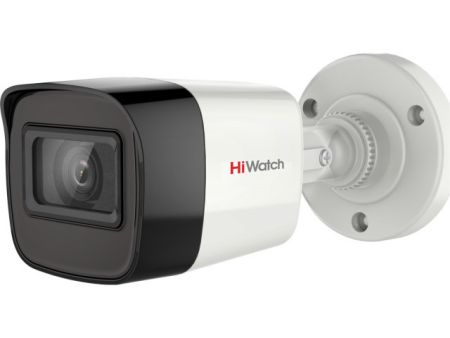 Уличная 5 Мп HD-TVI видеокамера Hiwatch DS-T500A (6 мм) с микрофоном Уличная 5 Мп HD-TVI видеокамера Hiwatch DS-T500A (6 мм) с микрофоном