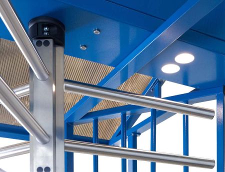 Турникет полноростовой двухпроходной PERCo-RTD-20.2S уличный с электромеханическим приводом Турникет полноростовой двухпроходной PERCo-RTD-20.2S уличный с электромеханическим приводом