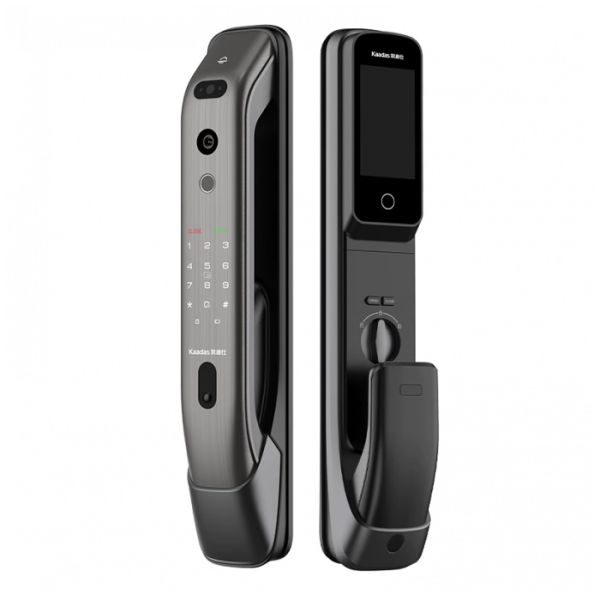 Биометрический электронный замок Kaadas K20 Pro Max Black с распознаванием лица и функцией видеодомофона Биометрический электронный замок Kaadas K20 Pro Max Black с распознаванием лица и функцией видеодомофона