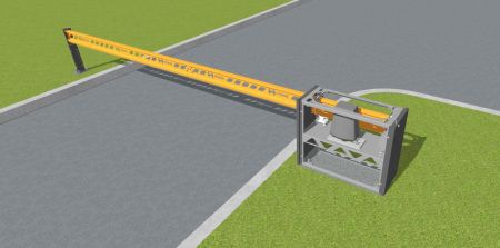 Откатной механический шлагбаум Hurde Block-A1 Combo 6 (11-46) Откатной механический шлагбаум Hurde Block-A1 Combo 6 (11-46)