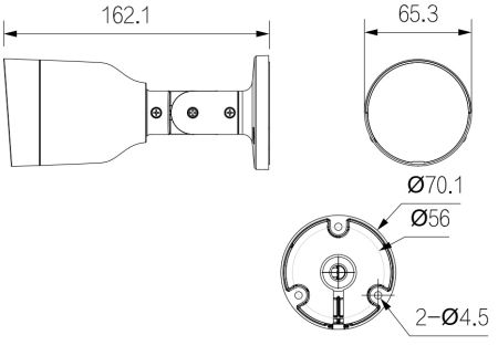 IP-видеокамера уличная 8Мп Dahua DH-IPC-HFW1830SP-0280B-S6 IP-видеокамера уличная 8Мп Dahua DH-IPC-HFW1830SP-0280B-S6