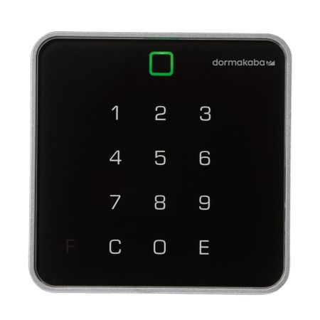 Считыватель dormakaba 9112-K6 MRD (TP4) с сенсорной клавиатурой Считыватель dormakaba 9112-K6 MRD (TP4) с сенсорной клавиатурой