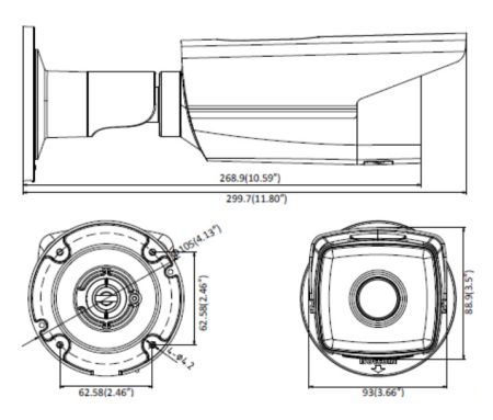 Уличная IP-видеокамера 2Мп HikVision DS-2CD2T23G0-I5 (6 мм) с ИК-подсветкой 50 м Уличная IP-видеокамера 2Мп HikVision DS-2CD2T23G0-I5 (6 мм) с ИК-подсветкой 50 м