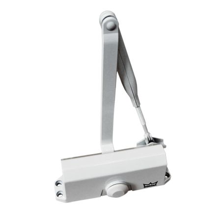 Доводчик дверной dormakaba TS77 EN3 c рычагом ФОП, серебро Доводчик дверной dormakaba TS77 EN3 c рычагом ФОП, серебро