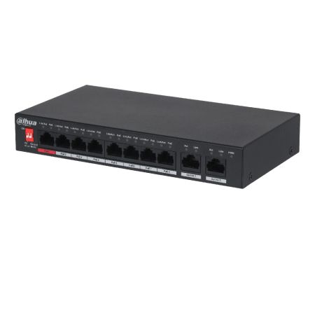 Неуправляемый 8-портовый PoE коммутатор Dahua DH-PFS3008-8ET-60 Неуправляемый 8-портовый PoE коммутатор Dahua DH-PFS3008-8ET-60