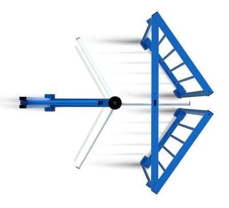 Турникет полноростовой PERCo-RTD-16.1 уличный с электромеханическим приводом Турникет полноростовой PERCo-RTD-16.1 уличный с электромеханическим приводом